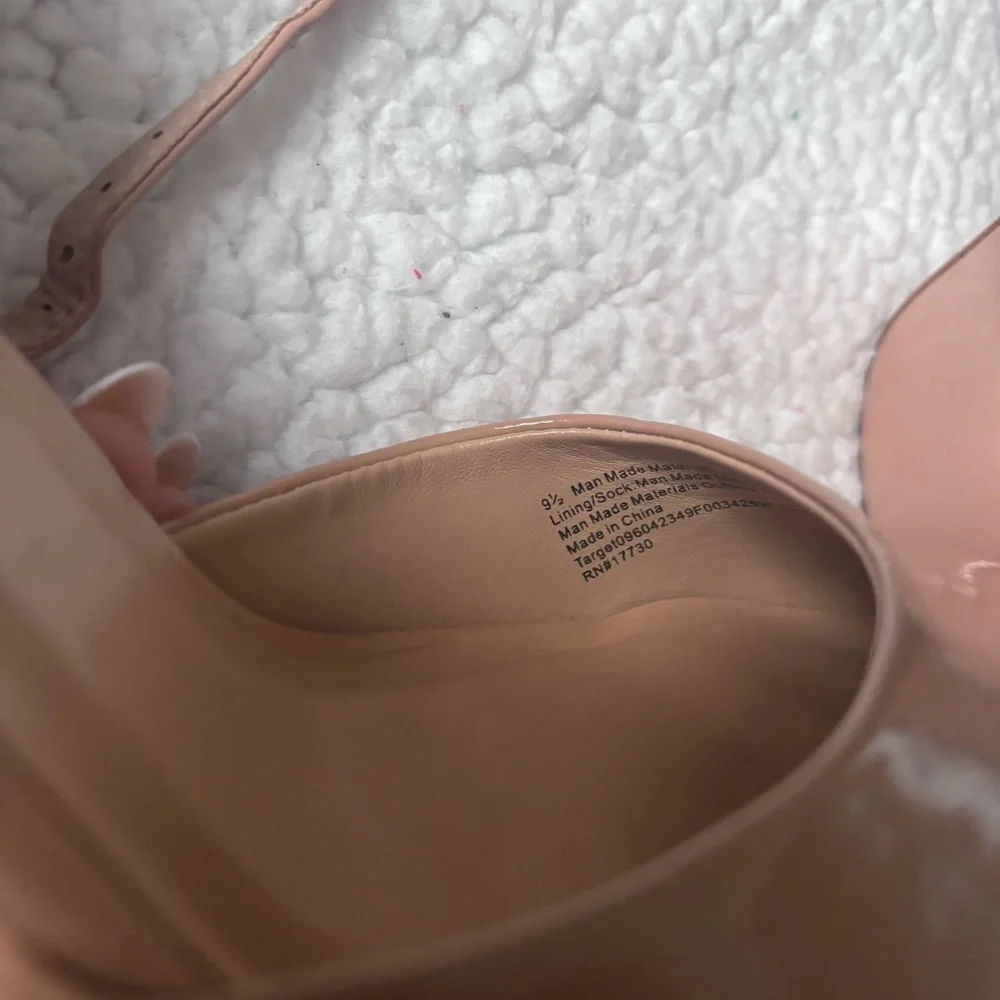 Target a New Day Tan chunky Platform Heels 9 1/2